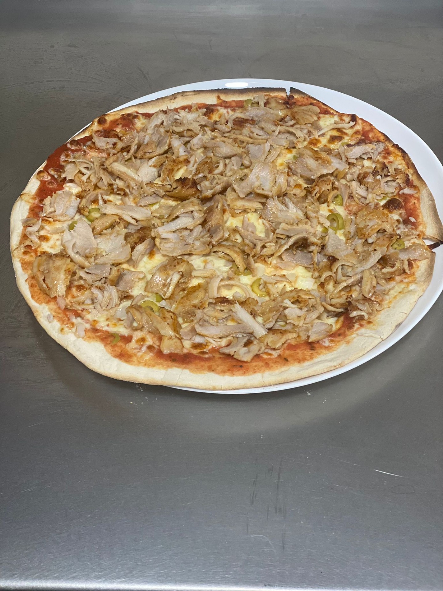 PIZZA KEBAB SIN SALSA